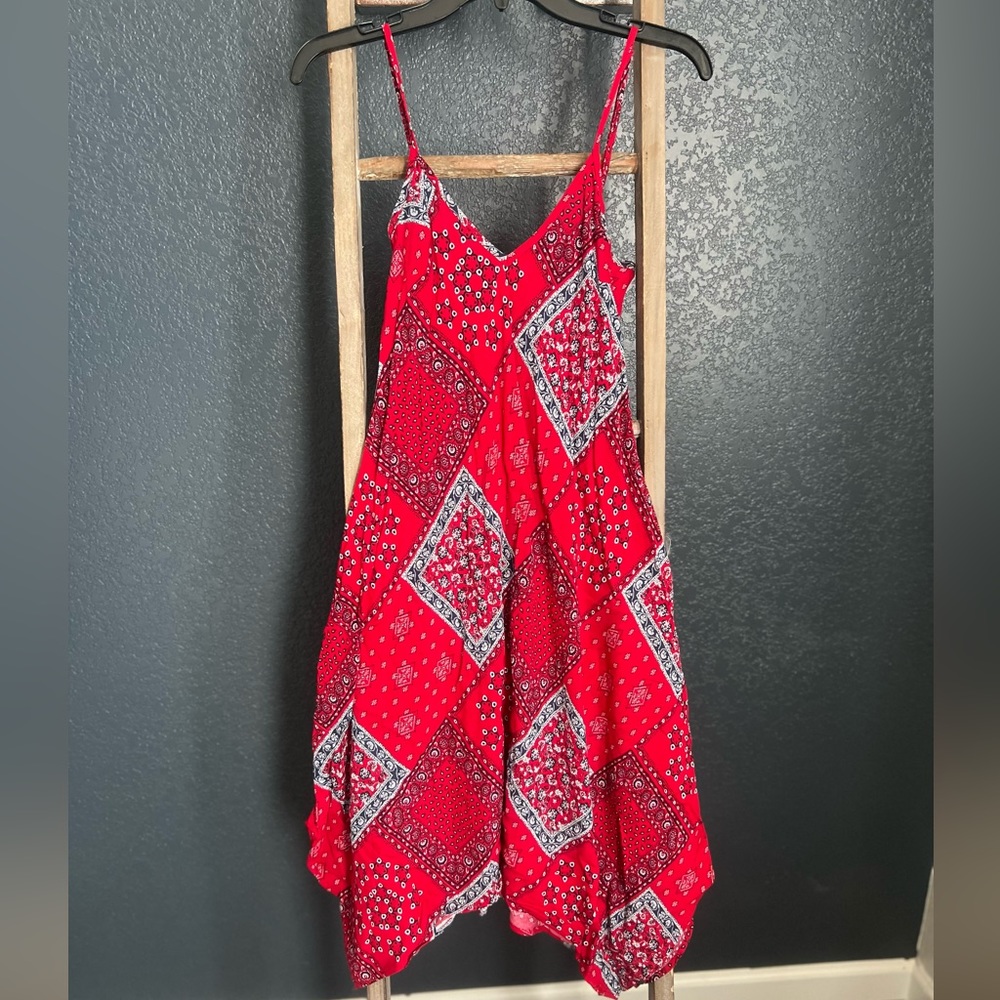 Spaghetti strap Bandana Dress